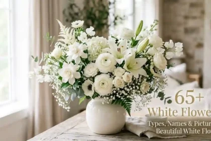 65+ beautiful white flowers with names and pictures