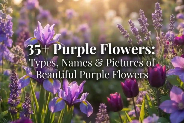 35+ beautiful purple flowers with names, types, and pictures